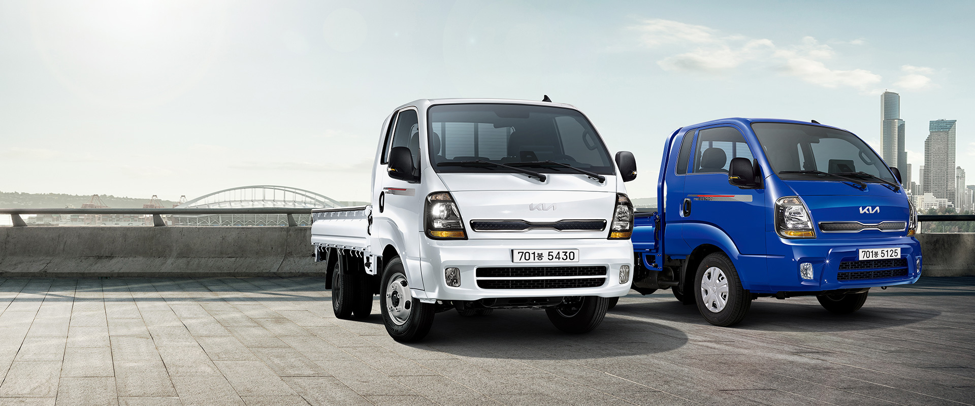 다양한 사업 형태에 어울리는 봉고만의 다양한 라인업