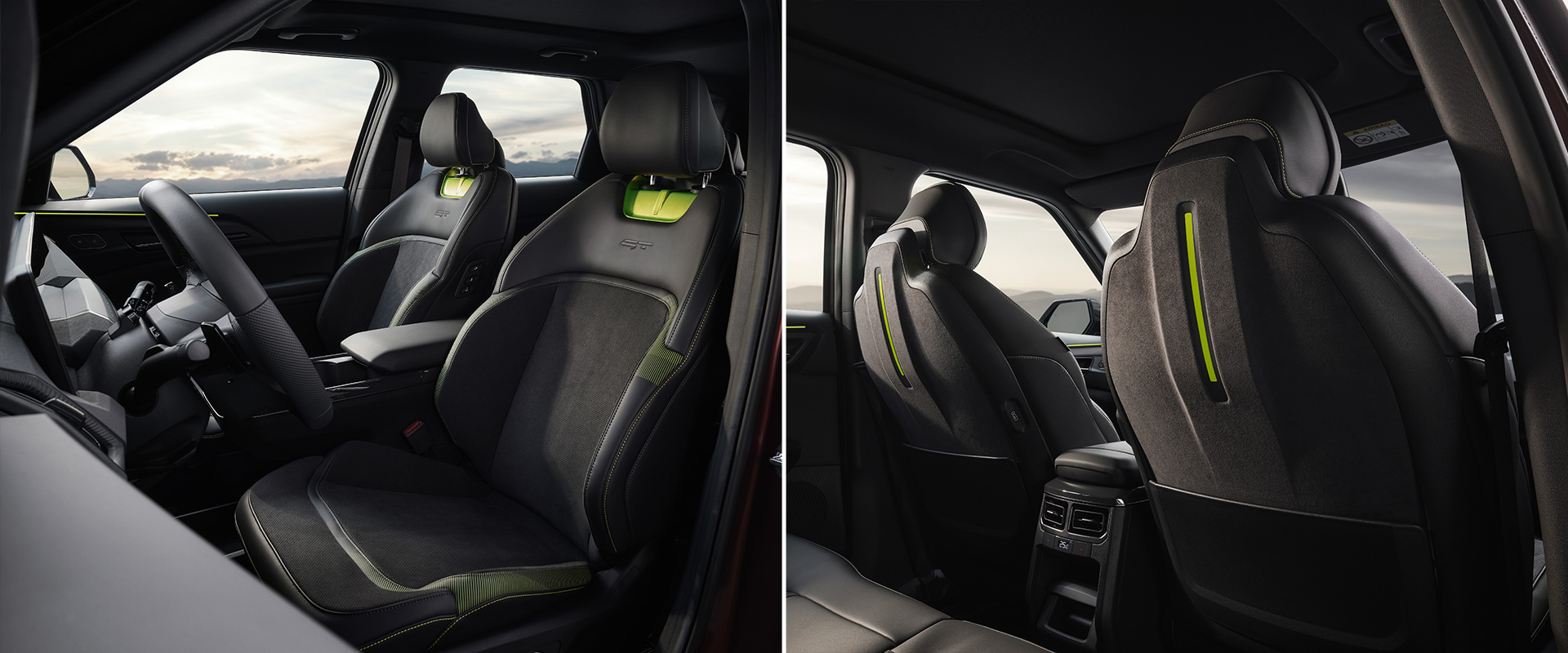 운전석 에르고, 동승석 릴렉션 컴포트 시트