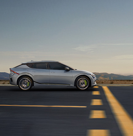 The new EV6 GT 측면 디자인 이미지