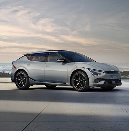 The new EV6 GT 전면 디자인 이미지