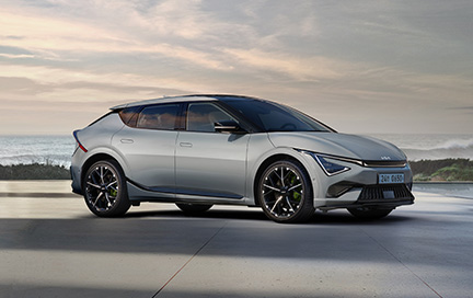 The new EV6 GT 전면 디자인 이미지