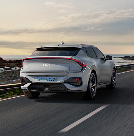 The new EV6 GT 후면 디자인 이미지