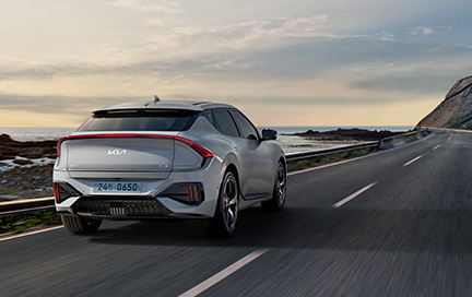 The new EV6 GT 후면 디자인 이미지