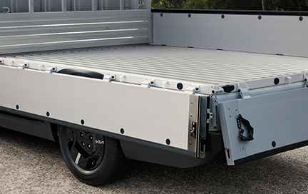 경량화 알루미늄 3면 데크 게이트(아노다이징 코팅)