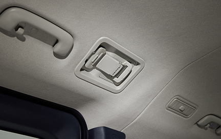 휠체어 승객용 3점식 안전벨트