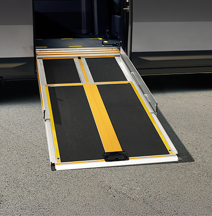 수동식 인플로어 2단 슬로프