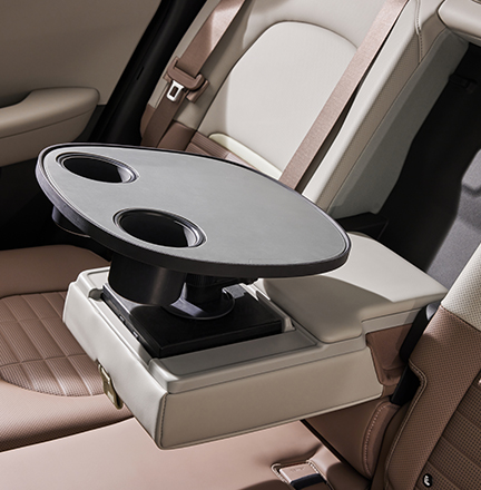 2열 암레스트 콘솔 테이블